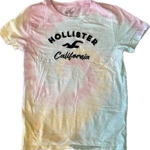 Women’s Tie Dyed Hollister Logo T-shirt